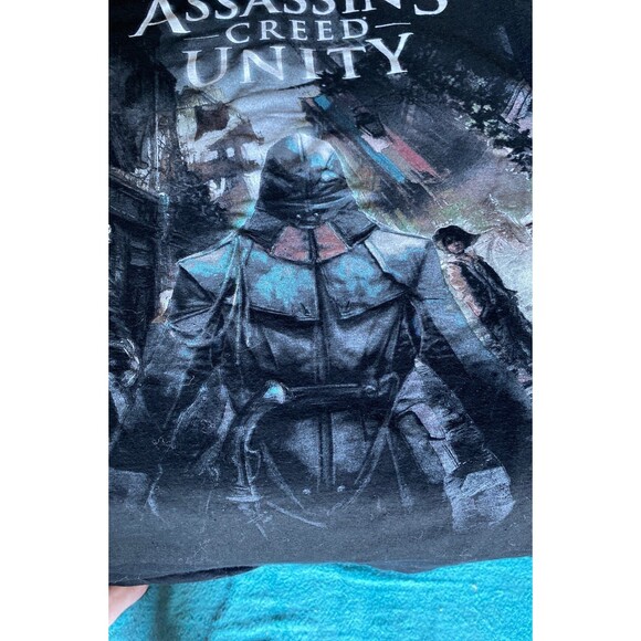 "Assassin's Creed Unity" Graphic T-Shirt YOUTH Size (SMALL) 14-16, (2015) - Picture 9 of 10